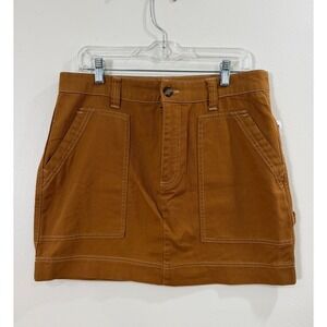 Old Navy Women's Carpenter Skirt  Brown  Size 12 NEW‎